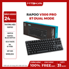 Bàn Phím Cơ Rapoo V500 Pro 87 Dual Mode Wireless Blue Switch
