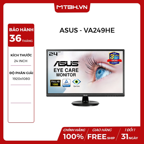 MÀN HÌNH LCD ASUS VA249HE 24