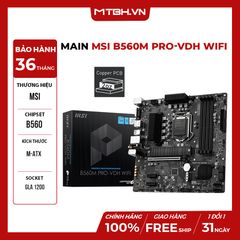 Main MSI B560M PRO-VDH WIFI