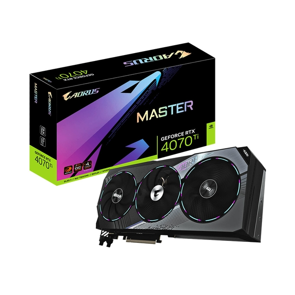 VGA GIGABYTE RTX 4070 AORUS MASTER 12G GDDR6X