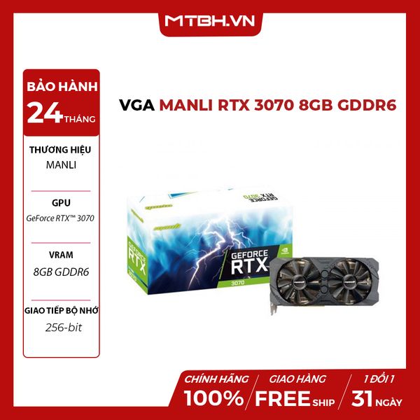 VGA MANLI RTX 3070 8GB GDDR6