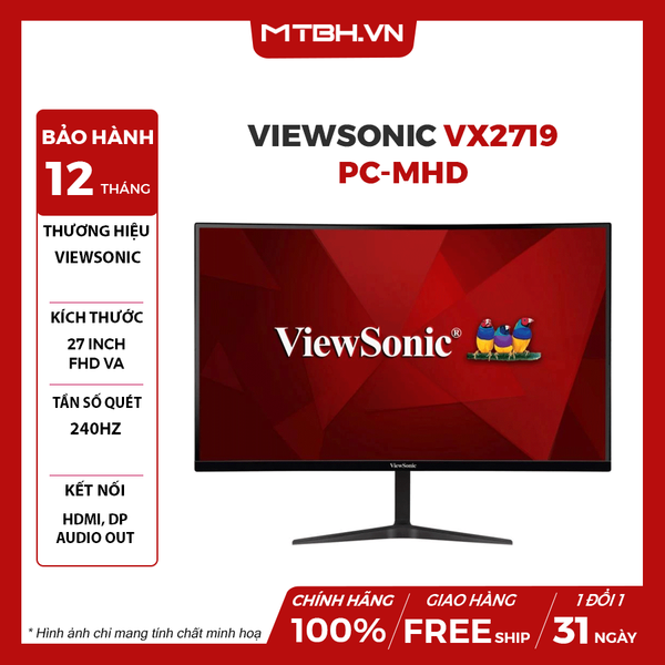 MÀN HÌNH LCD VIEWSONIC VX2719-PC-MHD 27