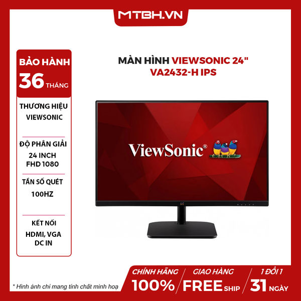 MÀN HÌNH LCD VIEWSONIC 24