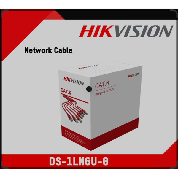 Thùng Cáp Mạng HIKVISION CAT6 DS-1LN6U-G 305M
