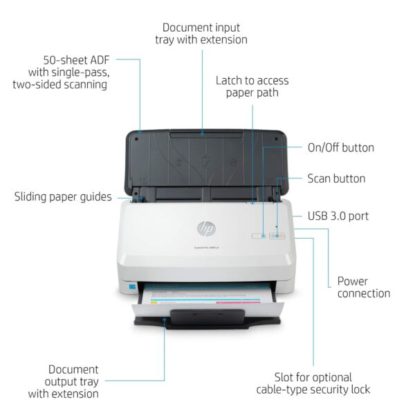 Máy Scan HP 2000S2 (6FW06A)