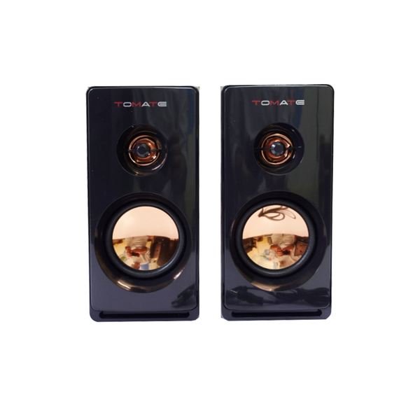 LOA MÁY TÍNH 2.0 TM111 - VỎ GỖ | USB + 3.5mm