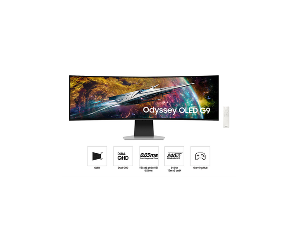 MÀN HÌNH LCD SAMSUNG ODYSSEY OLED G9 G95SC LS49CG954SEXXV 49