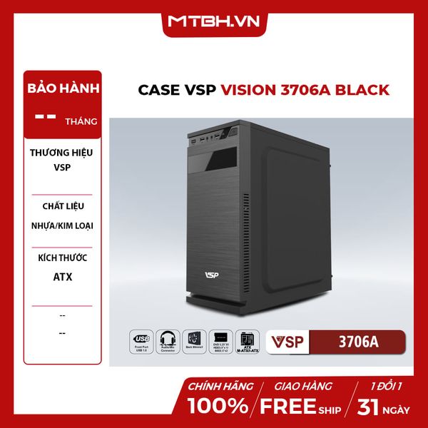 CASE VSP VISION 3706A BLACK