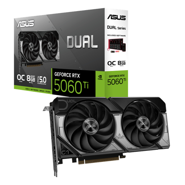 VGA Asus RTX 5060 Ti DUAL OC 8GB