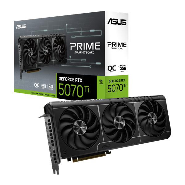 Vga ASUS RTX 5070 Ti PRIME OC 16GB GDDR7