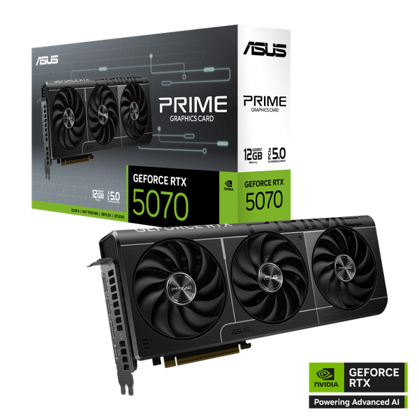VGA ASUS RTX 5070 Prime Edition 12GB GDDR7