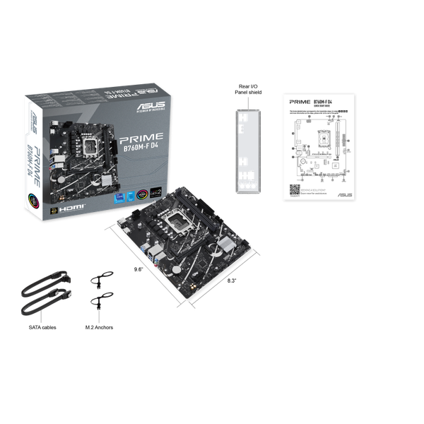 Main ASUS B760M-F PRIME D4