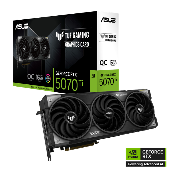 VGA ASUS RTX 5070 Ti TUF Gaming 16GB OC GDDR7