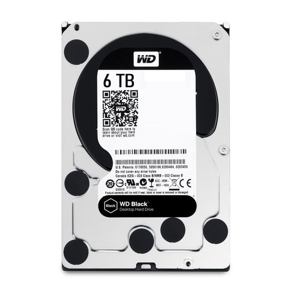 HDD WD 6TB Black 3.5 inch SATA III 256MB Cache 7200 RPM