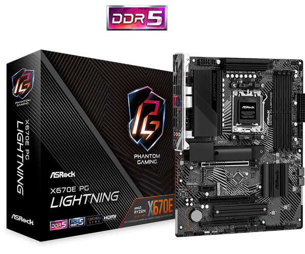 MAIN ASROCK X670E PG Lightning D5