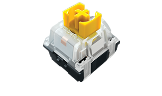 Bàn phím cơ Razer BlackWidow V3 Mini HyperSpeed Phantom Pudding 65% Wireless Yellow Switch