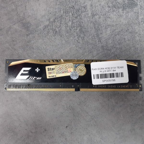 RAM DDR4 4GB 2133 TEAM PLUS HẾT BH