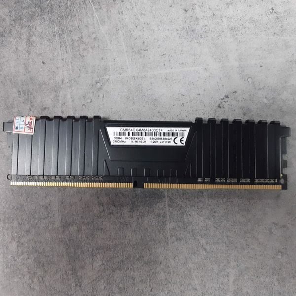RAM DDR4 8GB CORSAIR 2666Mhz VENGEANCE LPX CÒN BH