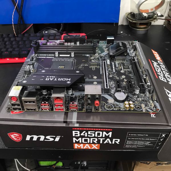 MAIN MSI B450M MOTAR (AMD) CÒN BH