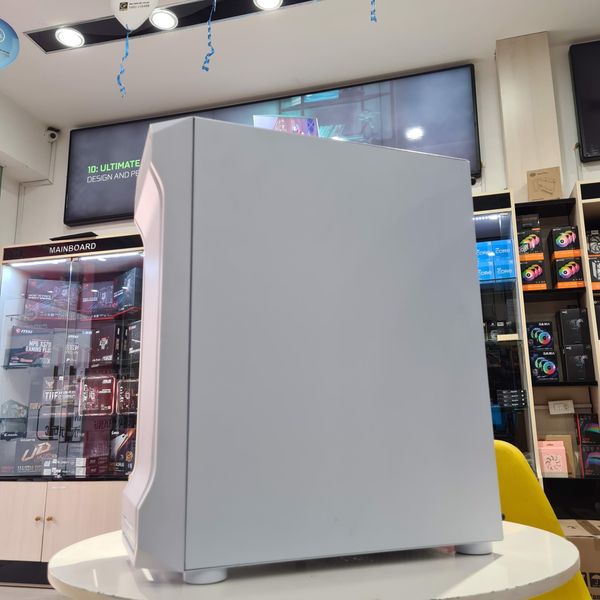 CASE MIK AH01 METAL WHITE GAMING KÍNH CƯỜNG LỰC 2ND