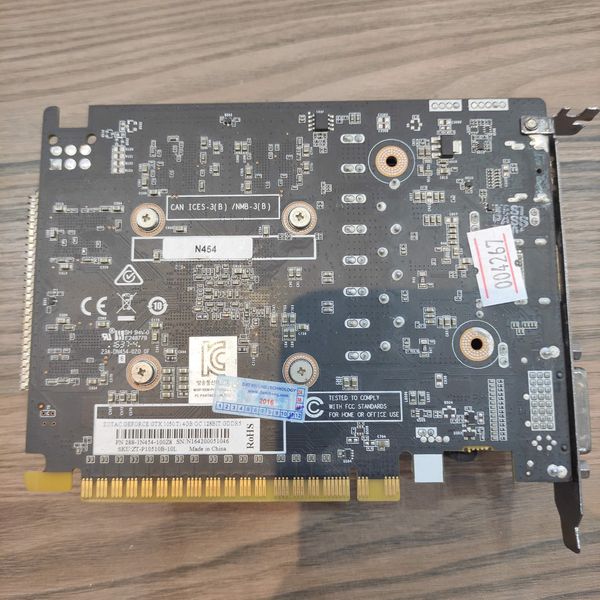 VGA ZOTAC GTX 1050 TI 4GD5 OC 2 FAN CÒN BH