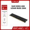 RAM DDR4 4GB LEXAR BUSS 2666