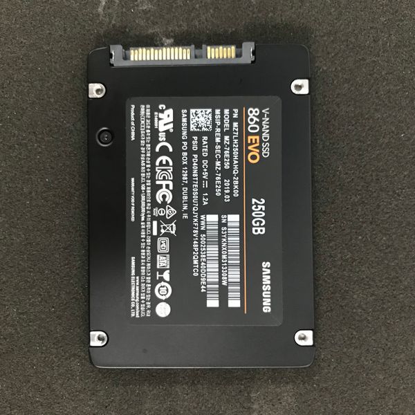 SSD SAMSUNG 250GB 860 EVO MÃ MZ-76E250-BW BH 1TH