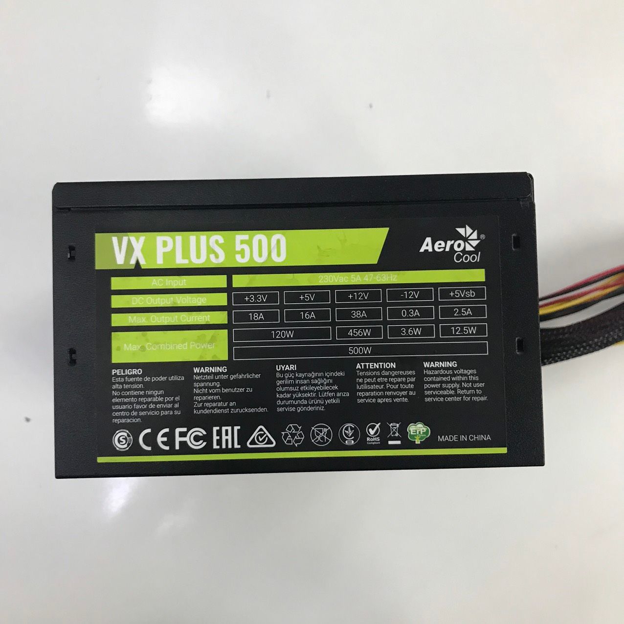 NGUỒN AEROCOOL 500W VX PLUS 500 CBH – Máy Tính Biên Hòa