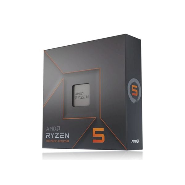 CPU AMD Ryzen 5 7600X (4.7 GHz Upto 5.3GHz / 38MB / 6 Cores, 12 Threads / 105W / Socket AM5)