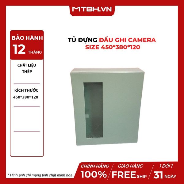 TỦ ĐỰNG ĐẦU GHI CAMERA SIZE 450*380*120
