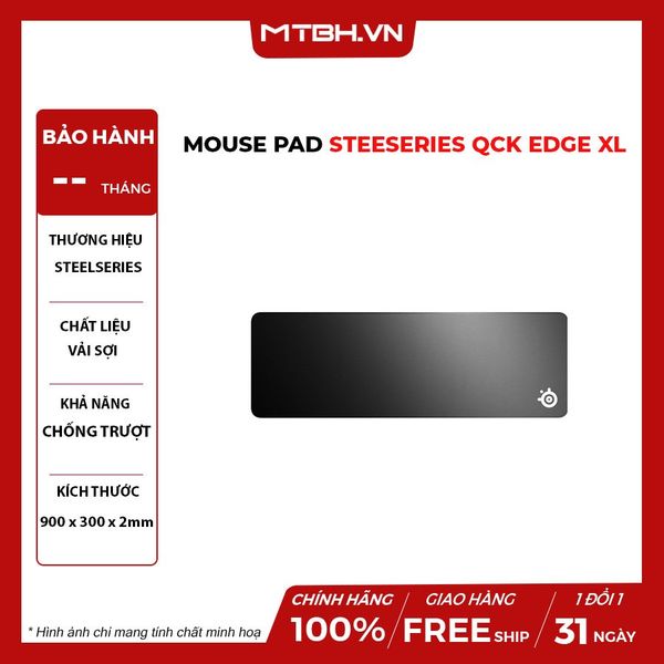Mouse Pad Steelseries QCK Edge XL