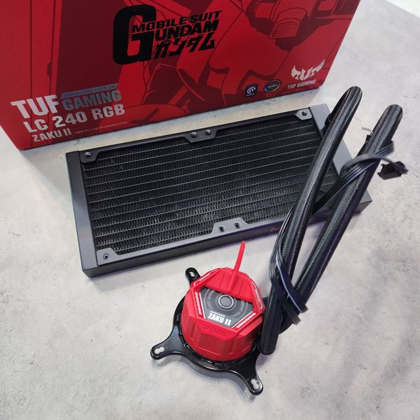 TẢN NHIỆT NƯỚC ASUS TUF GAMING LC 240 RGB ZAKU II AIO CBH