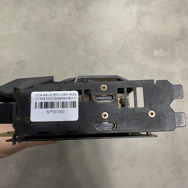 VGA ASUS RTX 2060 ROG STRIX A6G GAMING BH 1 THÁNG