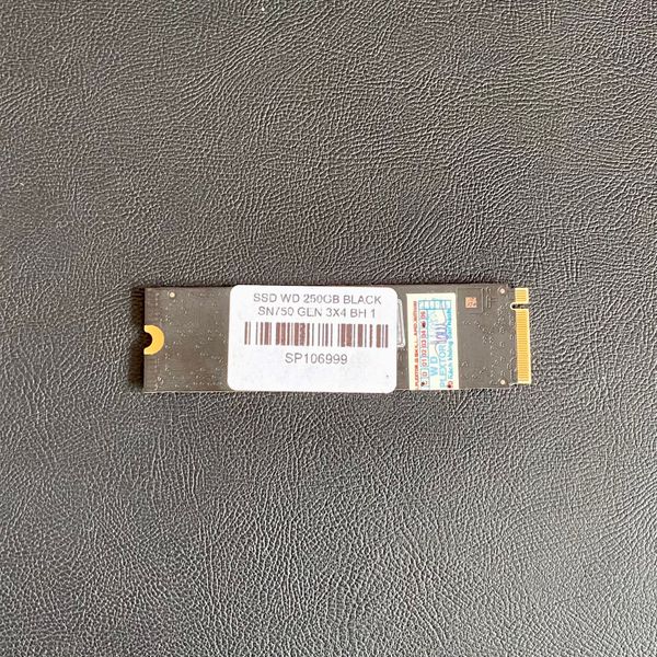 SSD WD 250GB BLACK SN750 GEN 3X4 BH 1 THÁNG