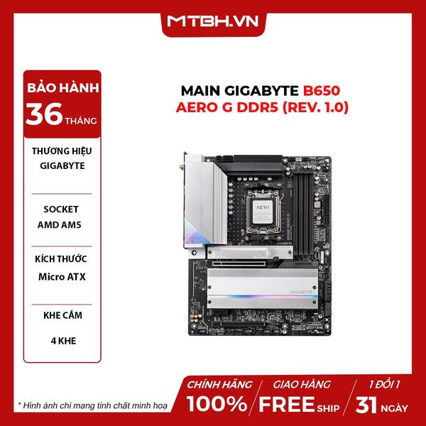 MAIN GIGABYTE B650 AERO G DDR5 (rev. 1.0)