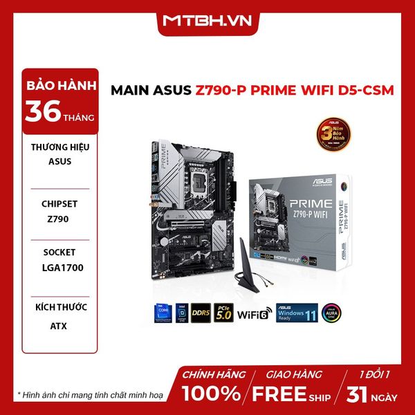 MAIN ASUS Z790-P PRIME WIFI D5-CSM