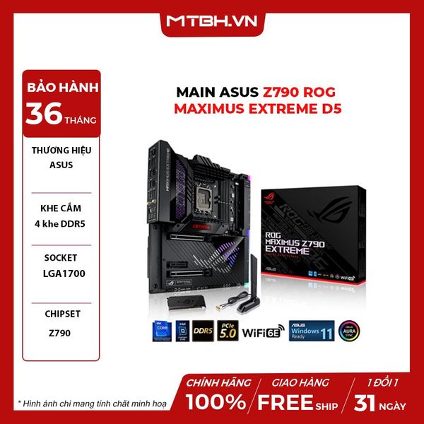 MAIN ASUS Z790 ROG MAXIMUS EXTREME D5