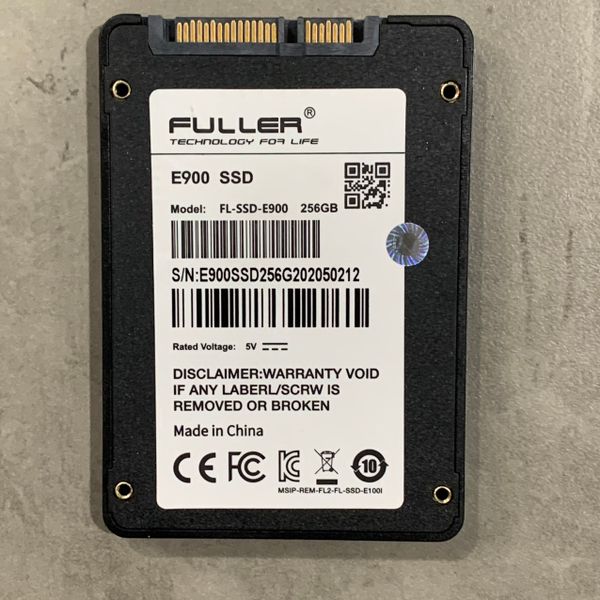 SSD FULLER 256GB E900 SATA 6GB 2.5 BH 1 THÁNG