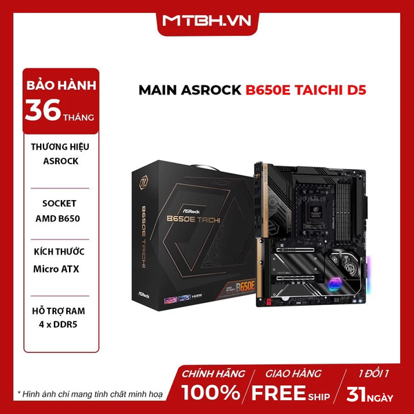 MAIN ASROCK B650E Taichi D5