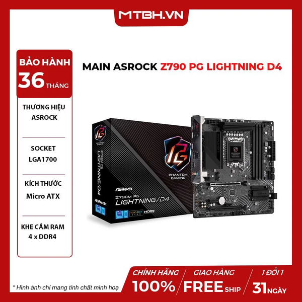 MAIN ASROCK Z790 PG Lightning D4