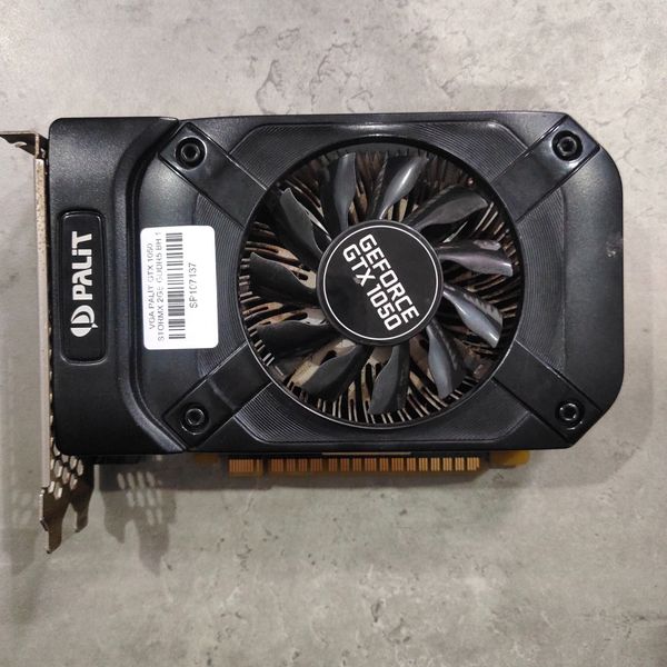 VGA PALIT GTX 1050 STORMX 2GB GDDR5 BH 1 THÁNG