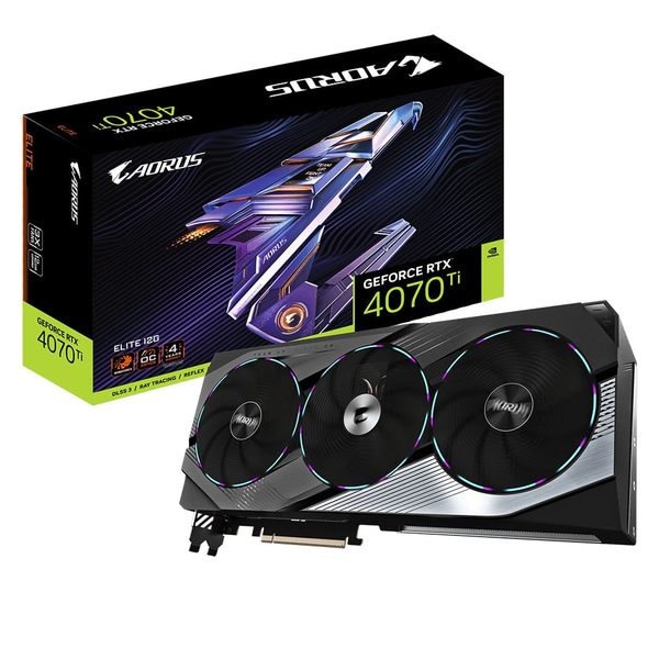 VGA Gigabyte RTX 4070 Ti AORUS ELITE 12GB