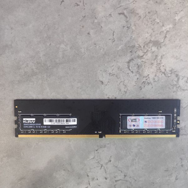 RAM DDR4 4GB KLEVV BUSS 2666Mhz BH 1 THÁNG