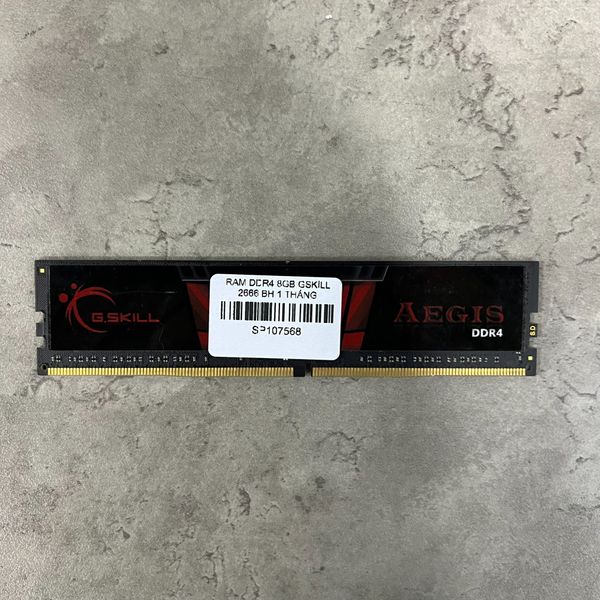 RAM DDR4 8GB GSKILL 2666 BH 1 THÁNG