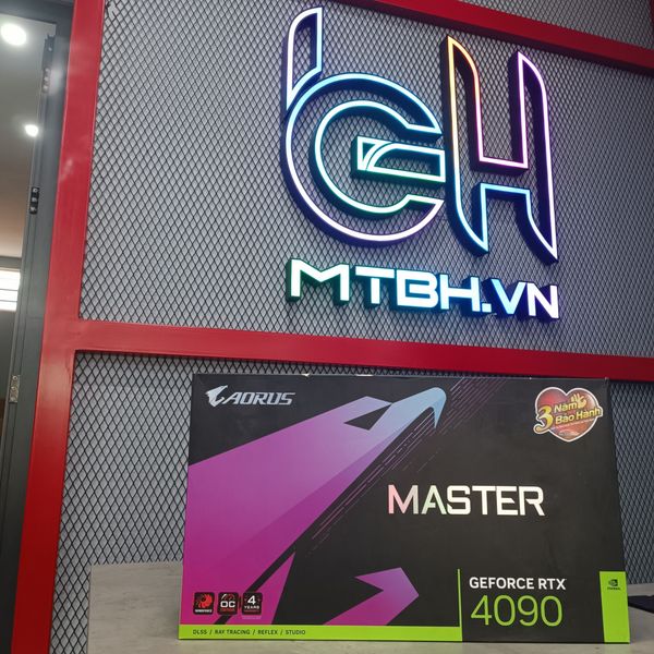 VGA GIGABYTE RTX 4090 AORUS MASTER 24G LIKENEW 99% BH 11/2025