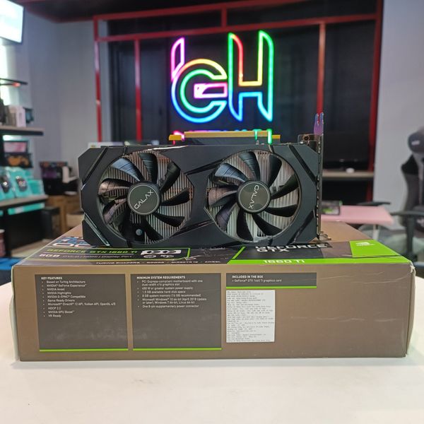VGA Galax GTX 1660 Ti (1 Click OC) BH HÃNG T8/2025