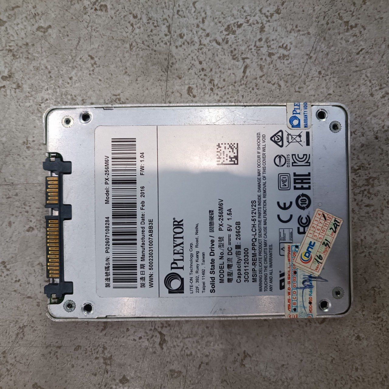 SSD Plextor 256GB Sata BH 1 THÁNG – Máy Tính Biên Hòa
