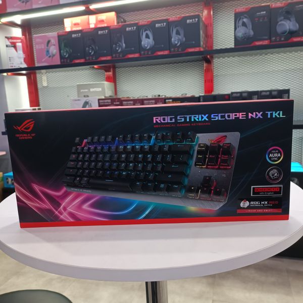 Bàn phím Asus ROG Strix Scope NX TKL Red sw - BH 1 THÁNG