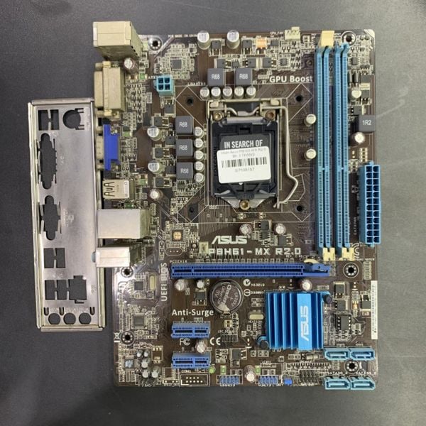 ASUS IO Shield Originale Bianco Per P8H61i, P8H61i R2.0, H81i Plus