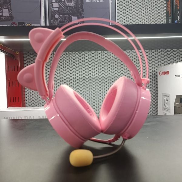 TAI NGHE DAREU EH722S PINK 2ND BH 1 THÁNG